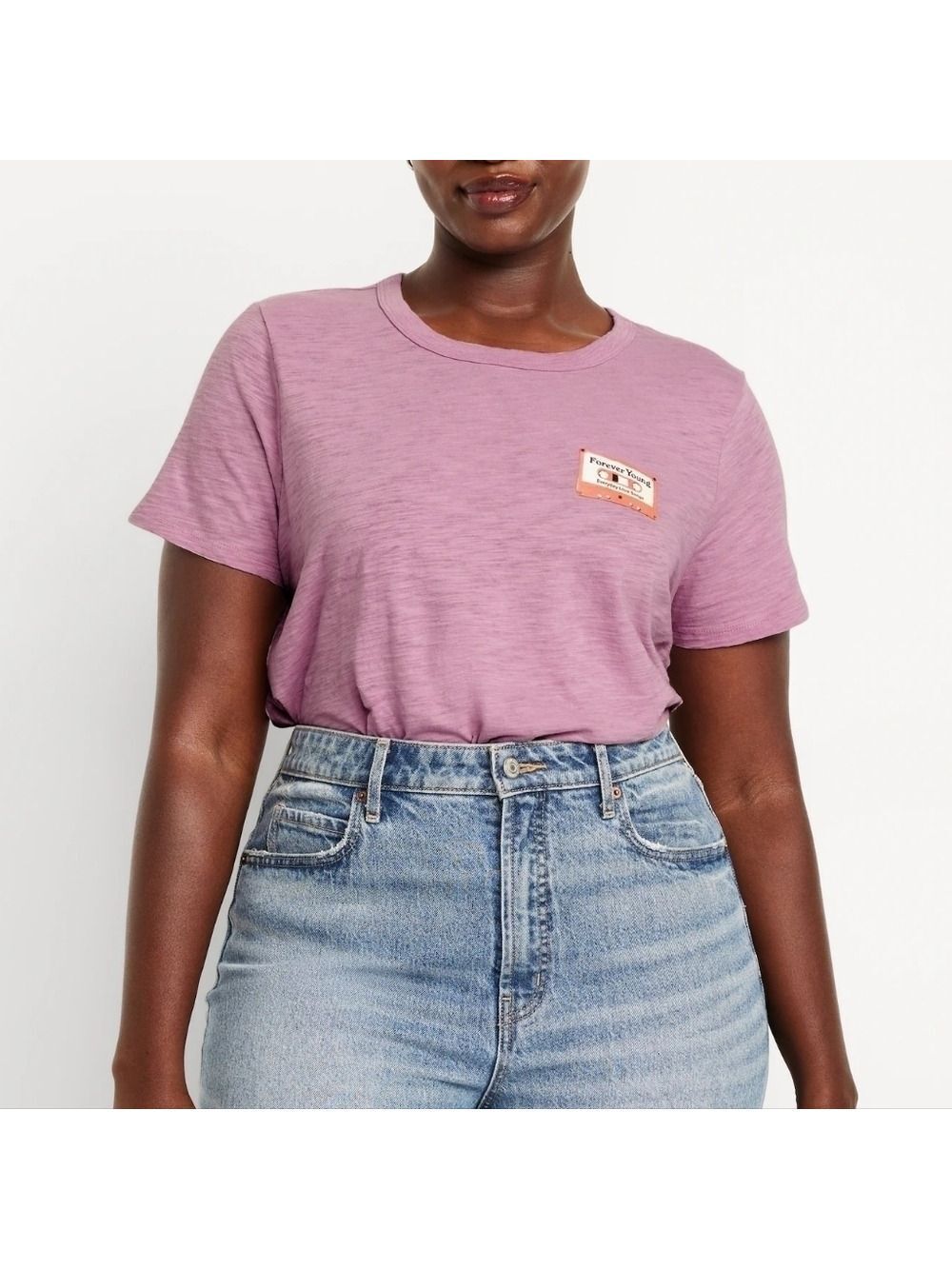 🆕 2X • Old Navy • Forever Young Retro Cassette EveryWear Graphic T-Shirt